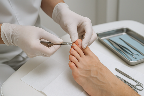 Cirugía ungueal uña encarnada