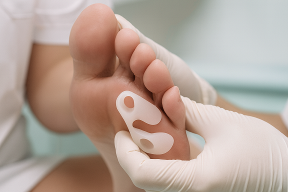 Ortesis de silicona Plantillas de silicona